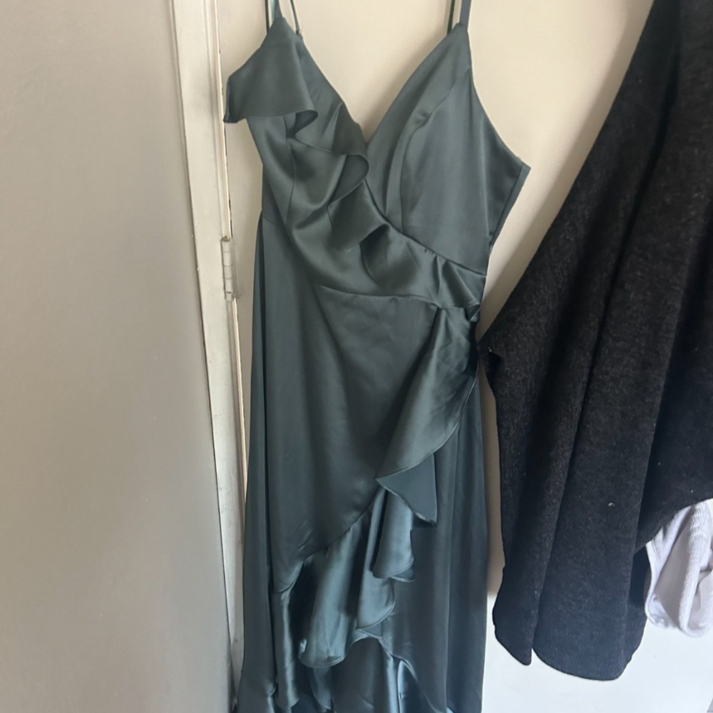 Revelry Paloma Satin Dress - Picture 2 of 3